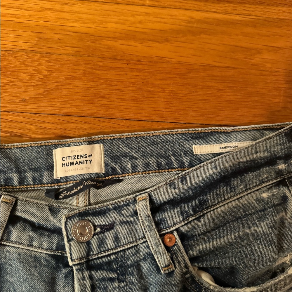 Citizens of humanity ripped jeans